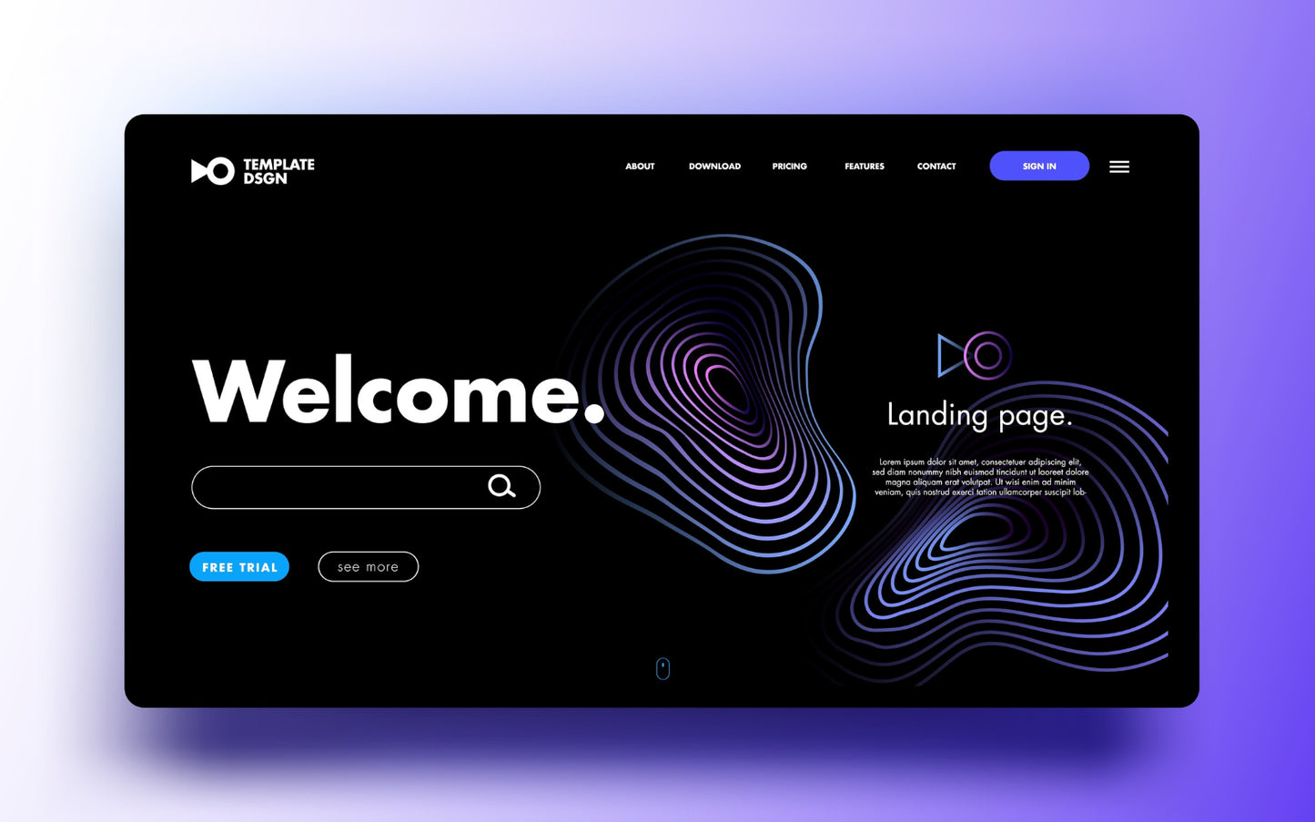 500+ Landing Pages Editable Templates